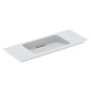 Geberit ONE Möbelwaschtisch, 105x40cm ohne Hahnloch, Ül.verdeckt weiss/chrom gebü. Tect, 500396012 500396012