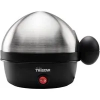 Tristar Eierkocher Tristar EK-3076 Eierkocher mit Messbecher, Kontrollleuchte Edelstahl, 350.00 W
