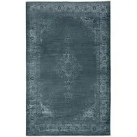 Tesso Living Designteppich MARYLOU, Teppich im Vintage Look, orientalisches Muster, BOHO, rechteckig, Wohnzimmerteppich mehrfarbig, Print, waschbar & rutschfest