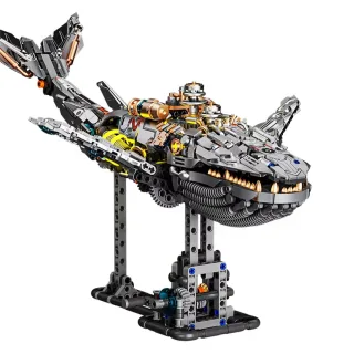 MJ 13059 Mechanical Whale 13085 Octopus 13057 Devil Fish 13095 Cobra King DIY Technical Creative Assembled Building Bloc