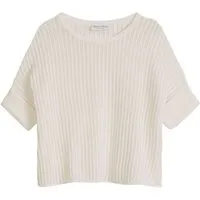 Marc O'Polo Wollpullover Marc O' Polo Women / Da.Strick / Knit Pullovers Shortsleeve