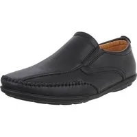 Coolwalk Eleganter Slip-On Herrenschuh für Komfort und Stil Slipper (90112425) Flach Slipper in Schwarz