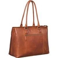 Benthill Henkeltasche Damen Echt Leder Tasche Große Handtasche vielen Fächern Schultertasche, Reißverschlussfach