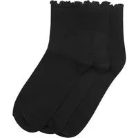 URBAN CLASSICS Basicsocken Urban Classics Ruffle Socks 3-Pack (1-Paar)