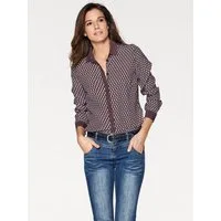 heine Klassische Bluse Druckbluse Langarm