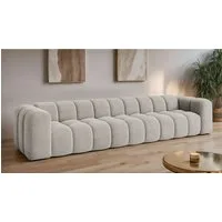 OTTO home Big-Sofa XL KALLIE Design-Sofa mit Steppung, Bubble-Optik, Breite 340 cm, moderne Steppung, hoher Sitzkomfort und modernes Design