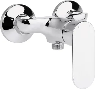 Neuesbad Serie 100 Brausearmatur, ohne Brauseset, chrom, mit 10cm Anschlussabstand NB1DEBGA_04RM1