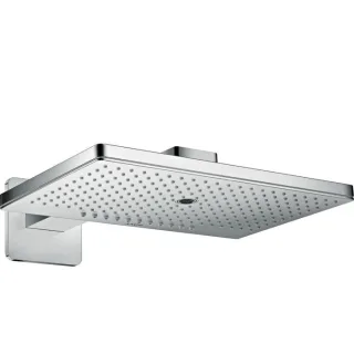 Axor ShowerSolutions Kopfbrause 3jet 35276000 chrom, 46x30cm, mit Brausearm und softsquare Rosette