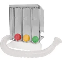 DocMed Atemtrainer 3 Kammersystem Lungentrainer Lungenreha, Komplett-Set, Zum trainieren der Einatmung, Förderung der Lungenfunktion und Lebensqualitätserhöhung