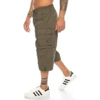 Kendindza Collection Cargobermudas Bermudas Herren Kurze Hose Herren 3/4 Hose Herren Cargo Taschen Abnehmbare Beine kurze Hose Herren Cargoshorts Herren Sommer