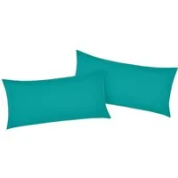 OTTO home Kissenbezüge Luisa., (2 Stück), aus 100% Baumwolle, mit Reißverschluss, atmungsaktiv, uni