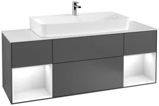 Villeroy & Boch Waschtischunterschrank Finion F21 1600x603x501mm WT mittig, F211GFGK F211GFGK