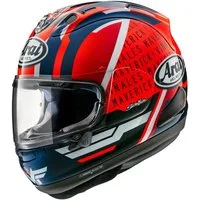 Arai Motorradhelm RX-7V Evo Maverick 2023 Helm, Bluetooth, Pinlock, Herausnehmbares Innenfutter, Waschbar