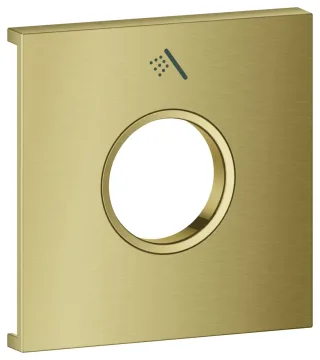GROHE Metallplatte Grohtherm Aqua Tiles 106891, Symbol: Handbrause cool sunrise geb., 106891GN00 106891GN00