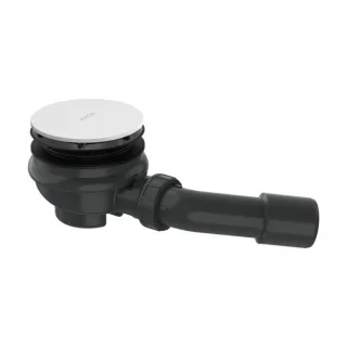 hansgrohe AXOR Staro Komplettset 42542700 Ablaufgarnitur für Duschwanne, mattweiß