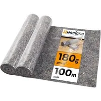 Hinrichs Malervlies Malervlies 2er Set 50m 180g/m² - Abdeckvlies Anti-Rutsch, Heimwerker