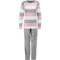 Erwin Müller Pyjama Damen-Schlafanzug Single-Jersey Streifen