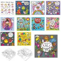 Partystrolche Malvorlage Malbuch für Kinder - verschiedene Themen Malvorlagen