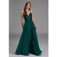 Hey Kyla Abendkleid - Abendkleid aus Materialmix Taillierter Schnitt mit ausgestelltem Rockteil