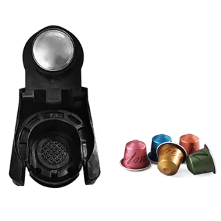 HiBREW Capsule Adapter System Parts Compatible With H1A Coffee Machine for NS, DG, ESE Pod, K-Cup, Lavazza, Caffitalyy C