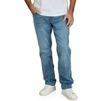 TOM TAILOR Straight-Jeans Herren Jeanshose Marvin Regular Fit Denim Hose mit Stretch