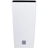 Prosperplast Pflanzkübel Rato square, BxTxH: 26,5x26,5x50 cm
