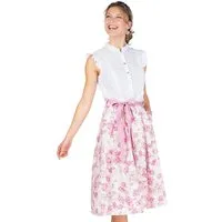 Berwin & Wolff Trachtenkleid Sommerkleid - ROYA - weiß/rosa