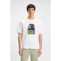 BOSS ORANGE T-Shirt Te Wagon mit coolem Fotodruck