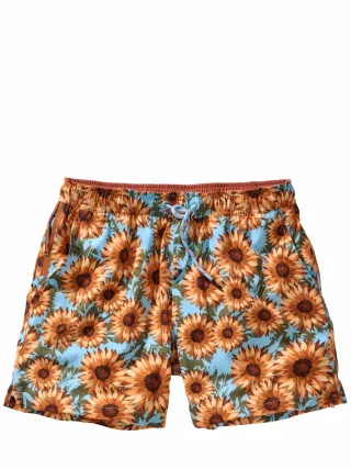 Mey & Edlich Herren Resort-Badeshorts Toskana Braun 94 % Polyester, 6 % Elasthan