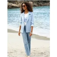 heine Strickjacke Strickblazer Langarm Milanorib