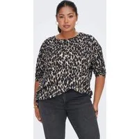 ONLY CARMAKOMA 3/4-Arm-Shirt CARALBA 3/4 TOP