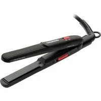 Grundig Mini-Reiseglätteisen HS 2030 Keramik-Turmalin-Beschichtung, Mini‑Haarglätter 15 cm mit Keramik‑Turmalin & 200°C
