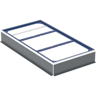 Geberit Duofix Installationsrahmen für Duschfläche 150-180 cm, für zehn Füße: 170x90cm,, 551518001 551518001