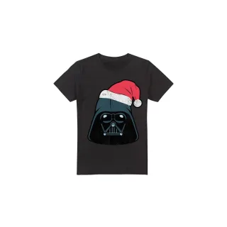 Star Wars - T-Shirt für Herren - weihnachtliches Design (Schwarz)