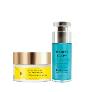 Sea Shine Vitamin C + Kollagen-Konzentrat Serum 30ml + SPF 50 Kollagen-Tagescreme 50ml