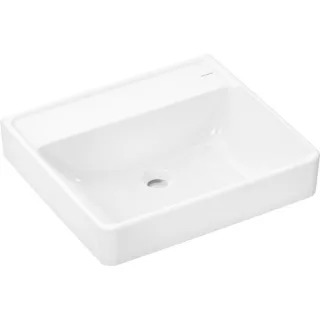 hansgrohe Xanuia Q Waschtisch 61148450 550x480mm, ohne Hahnloch/Überlauf, SmartClean, weiß