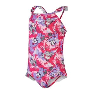 Speedo - Badeanzug für Mädchen, Rüschen (Pink)
