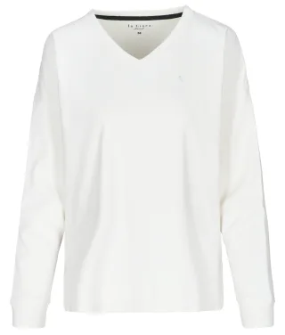 IN LINEA - Da.-Shirt Interlock ecru - Gr. - 44