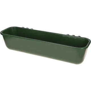 Kerbl Langfuttertrog zum Einhängen, ca. 42 Liter, 100cm grün - 3268