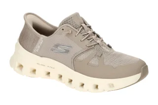 Skechers 150420 TPE GLIDE STEP PRO Slip-Ins Damen Sneakers taupe-braun Memory...