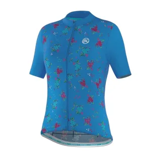 Bicycle Line - "Garda" Radfahr-Trikot für Damen (Blaugrünes Grün)