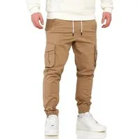 SOULSTAR Cargohose SPROSEAU Herren Jogger Chino Jeans Hose Stoffhose