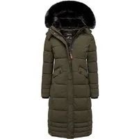 REPUBLIX Winterjacke ELIANNA Damen Gefütterte Dicke Winter Jacke Mantel Parka mit Kapuze