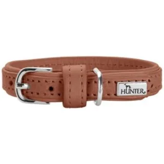 Dog Sport HUNTER Hundehalsband soho mini cognac XS-S