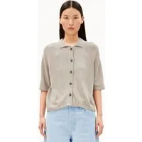 Armedangels Cardigan LINO BLEND Leinen-Mix (Polokragen, Loose Fit)