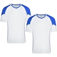James & Nicholson Funktionsshirt Doppelpack Funktionelles Herren Teamshirt Team-T Shirt JN338 (Spar-Set, 2er-Pack) Atmungsaktiv, feuchtigkeitsregulierend und schnell trocknend