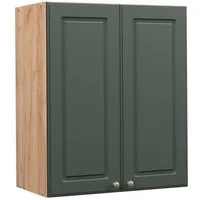 Vicco Hängeschrank Fame-Line, Grün-Gold Landhaus/Goldkraft Eiche, 60 cm (1-St)