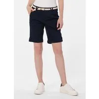 Ragwear Bermudas YOTO (2-tlg) Elastischer Twill, leicht gepeached und mit Gürtel