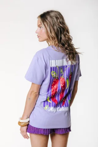 Colourful Rebel - Peppers Loosefit Tee - Gr. - S