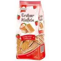 Schulte Kekse, Schulte Erdbeer-Vanille-Waffeln 175g